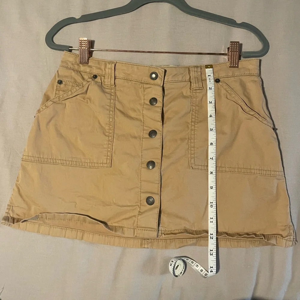 A&F 2000s Utility Micro Mini Skirt - Picture 5 of 6